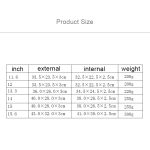 Für 14 Zoll und darunter MacBook, Samsung, Lenovo, Sony, DELL Alienware, CHUWI, ASUS, HP, 14 inch Black, 14 inch Pink, 14 inch Grey, 14 inch Light Grey, 14 inch Magenta, 14 inch Navy Blue – Bild 13