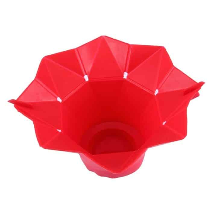 2 Stück kreativer, faltbarer Mikrowellen-Popcorn-Maker aus Silikon, Foldable Silicone – Bild 2