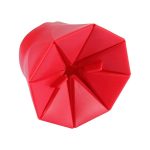 2 Stück kreativer, faltbarer Mikrowellen-Popcorn-Maker aus Silikon, Foldable Silicone – Bild 3