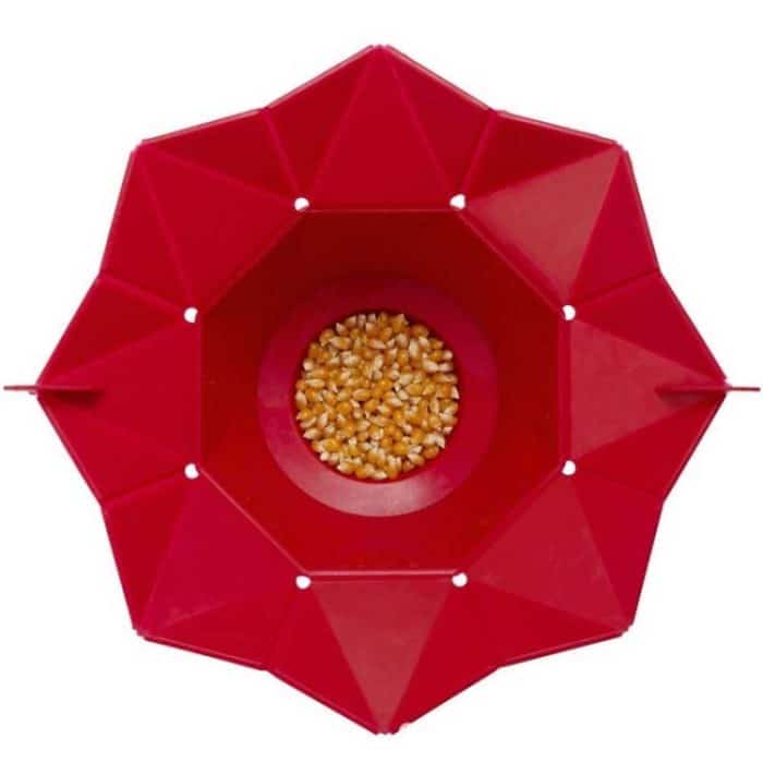 2 Stück kreativer, faltbarer Mikrowellen-Popcorn-Maker aus Silikon, Foldable Silicone – Bild 5