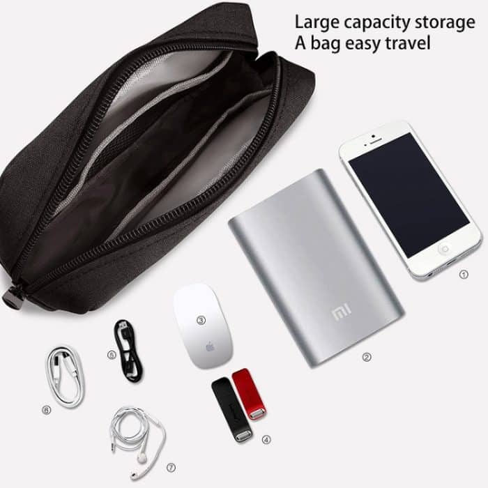 Multifunktionale, tragbare, wasserdichte, digitale Reise-Aufbewahrungstaschen, Größe: S, Digital Travel Storage Bags – Bild 5