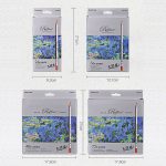 Professionelle Kunstskizze Malbücher Zeichnen Lebendige Farben 48-Farben-Buntstifte aus Holz – Bild 5