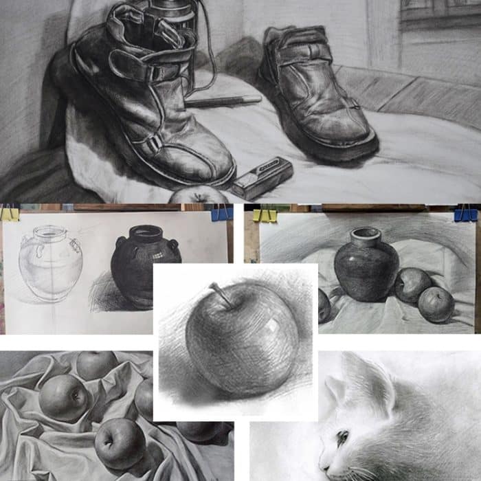 12 Stück Holzstifte zum Zeichnen, Schreiben, Skizzen, vorgespitzt, 2B Art Graphitstifte – Bild 9