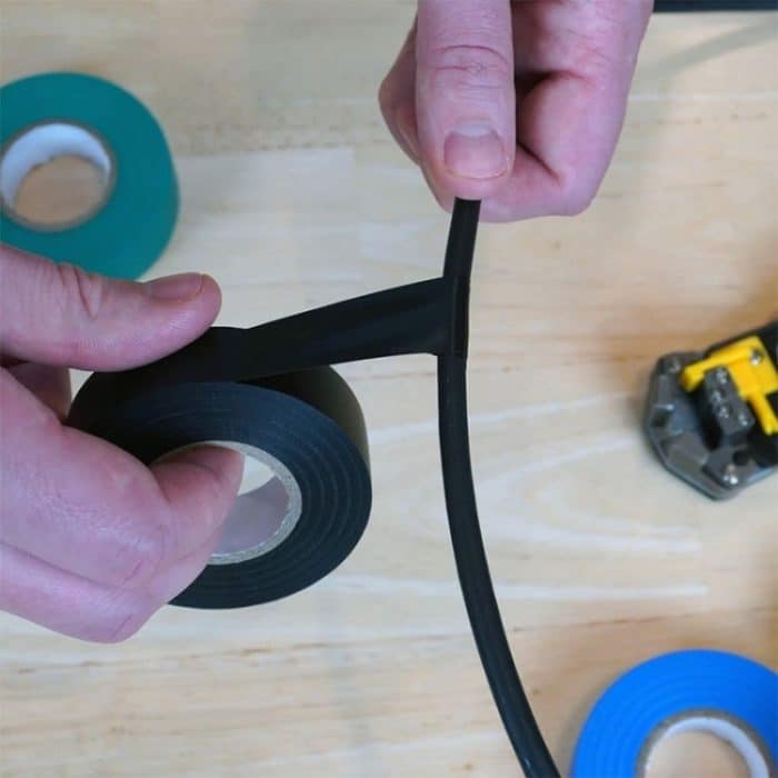 10 PCS 16mm wasserdichtes PVC isolierendes Tara Elektriker Klebeband (schwarz) – Bild 6