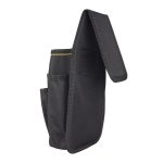 Professionelle Oxford-Stoff-Elektriker-Gürteltasche, praktische Werkzeugtasche, WH008 Black – Bild 3