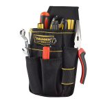 Professionelle Oxford-Stoff-Elektriker-Gürteltasche, praktische Werkzeugtasche, WH008 Black – Bild 4