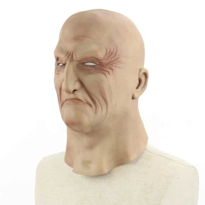 Halloween Festival Party Latex Unterwelt Boss erschreckte Maske Kopfbedeckung – Bild 3