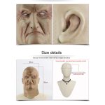 Halloween Festival Party Latex Unterwelt Boss erschreckte Maske Kopfbedeckung – Bild 6