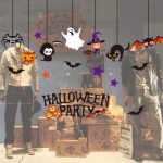 3 PCS Halloween Dekorationen PVC Personalisierte DIY Glas Elektrostatische Aufkleber, Random Style Lieferung – Bild 3