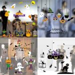 3 PCS Halloween Dekorationen PVC Personalisierte DIY Glas Elektrostatische Aufkleber, Random Style Lieferung – Bild 8