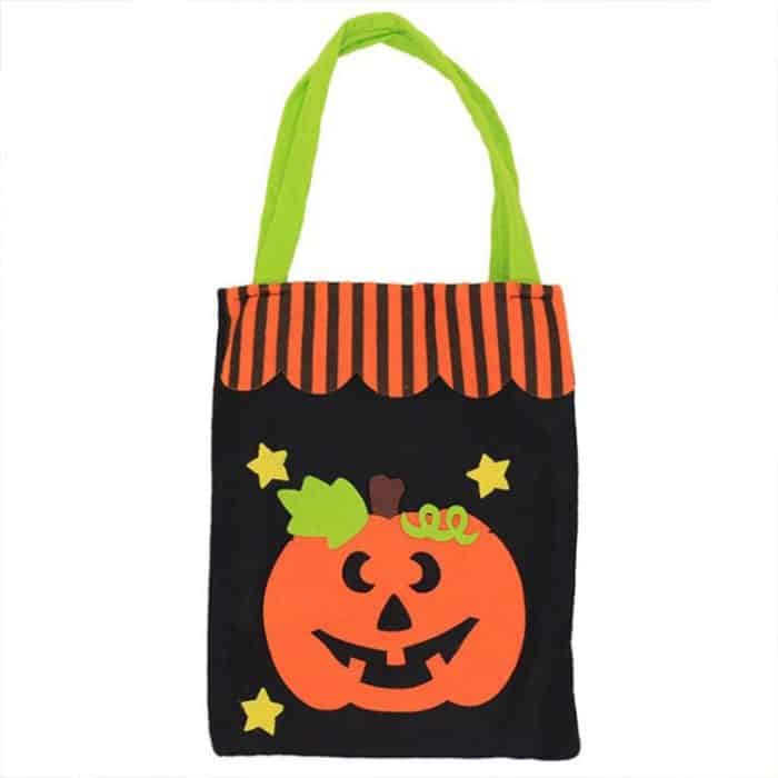 5 PCS Halloween Dekoration Kreative Cartoon Candy Geschenk Square Tote für Kinder, Random Style Lieferung – Bild 2