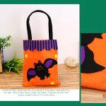 5 PCS Halloween Dekoration Kreative Cartoon Candy Geschenk Square Tote für Kinder, Random Style Lieferung – Bild 5