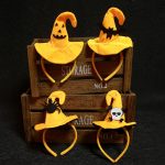 5 PCS Halloween Party Dress Up Kopfbedeckungen Lieferungen Personalisierte Cartoon Muster Stirnbänder, Random Style Lieferung
