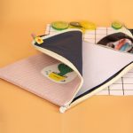 Kaktus-Muster, wasser- und staubdicht, Aktentasche aus Segeltuch, Reißverschluss, tragbare Daten-Aufbewahrungstasche, zufällige Lieferung – Bild 3