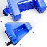 Mode tragbare Mini-Büro-Schule Doppel-Loch-Stanzmaschine manuelles Bohren – Bild 4