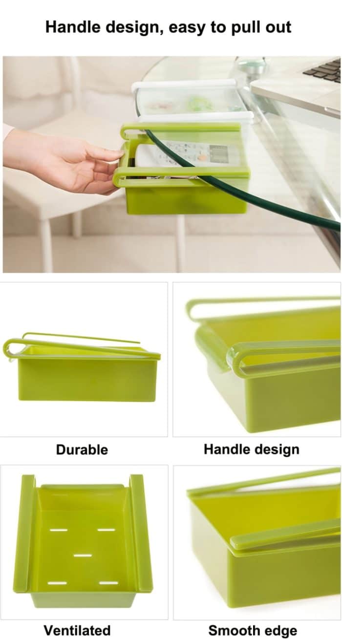 Aufbewahrungsregal für den Kühlschrank mit Aufbewahrungsschicht im Schubladenstil – Bild 7