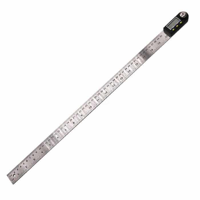 Digitalanzeige Winkelfinder Meter Winkelmesser Goniometer Lineal, Messbereich: 500mm – Bild 2
