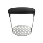 Manueller Kürbis-Kartoffel-Ricer-Stampfer aus Edelstahl mit breitem und ergonomischem horizontalem Griff – Bild 2