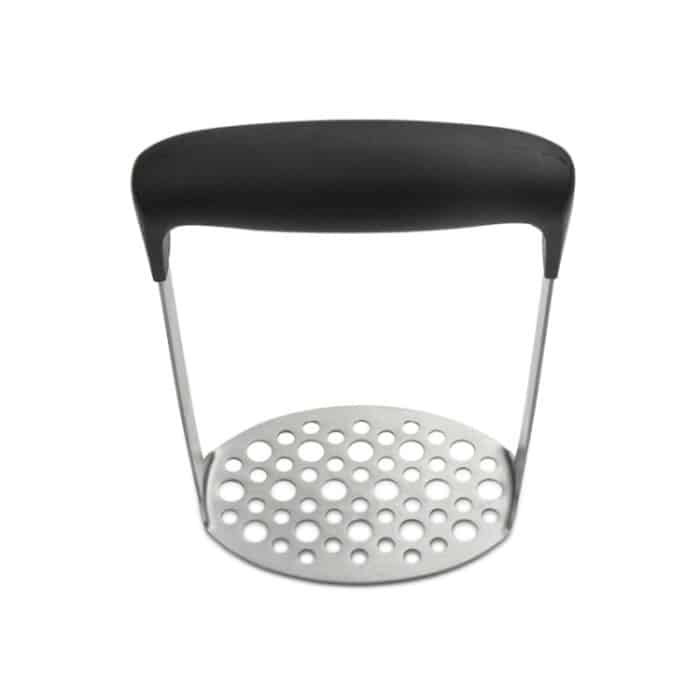 Manueller Kürbis-Kartoffel-Ricer-Stampfer aus Edelstahl mit breitem und ergonomischem horizontalem Griff – Bild 2