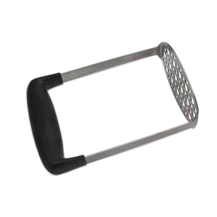 Manueller Kürbis-Kartoffel-Ricer-Stampfer aus Edelstahl mit breitem und ergonomischem horizontalem Griff – Bild 3