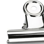 100PCS 22mm Silber Metall Edelstahl Runde Clip Notizen Brief Büroklammer Büro Bind Clip, 100PCS / 22mm – Bild 5