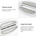 Multifunktions-Handdampfer für den Haushalt, tragbare Reise-Handdampfmaschine zum Aufhängen, Keramikboden mit Biberbürste, Haarbürste und Messbecher, EU-Stecker, EU Plug Purple, EU Plug Blue – Bild 7