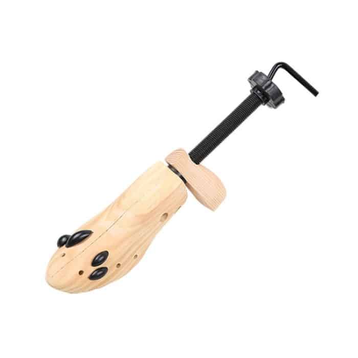 Pine Wood Unisex Fixed Fits Unterstützung Keilrahmen Shaper Schuhe Expander, Größe: M （38-41Yards） – Bild 2