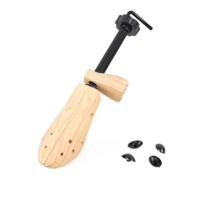 Pine Wood Unisex Fixed Fits Unterstützung Trage Shaper Schuhe Expander, Größe: L （42-46Yards） – Bild 3