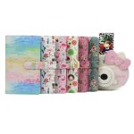 Rosa Flamingomuster 3 Zoll DIY PU Mini Kreativität Einfügen Typ 32 Seiten Exquisites Fotoalbum für Polaroid – Bild 5