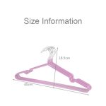 10 Stück Haushalts-Edelstahl-PVC-Beschichtung, rutschfest, spurlos, Wäscheständer – Bild 3