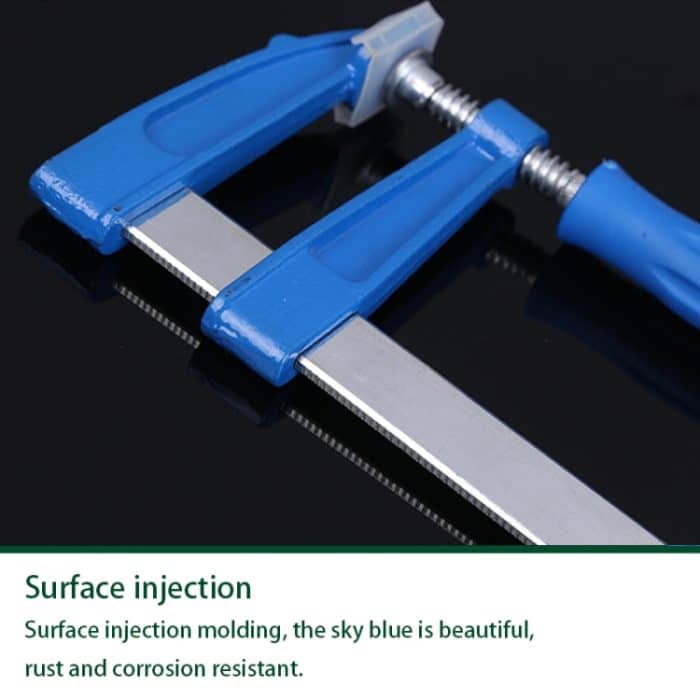 80 x 500 mm F-Klemmen Holzbearbeitung Hochleistungs-Gusseisen-Metallklemmstangenklemme – Bild 4