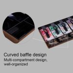 Langlebiger ABS-Geldkasseneinsatz mit fünf Rahmen, Kassiererschubladenaufbewahrung, Kassentablett, Klassifizierungsorganisator, Five-frame (Black), Five-frame (White) – Bild 7