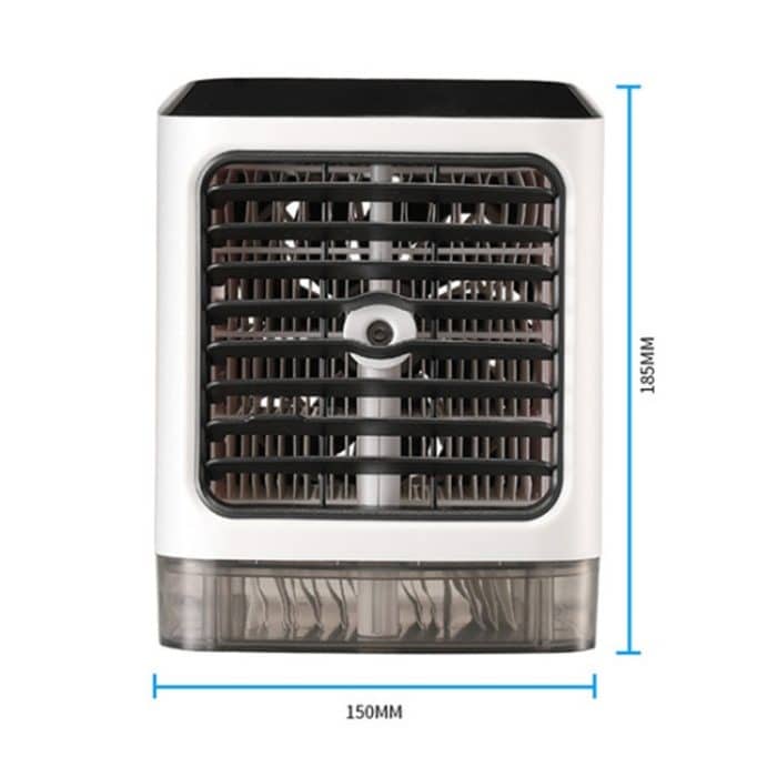 Mini-Desktop-Kühlventilator, Luftbefeuchter, Klimaanlagenventilator, feuchtigkeitsspendender Sprühventilator, without Remote Control – Bild 3