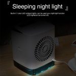 Mini-Desktop-Kühlventilator, Luftbefeuchter, Klimaanlagenventilator, feuchtigkeitsspendender Sprühventilator, without Remote Control – Bild 9