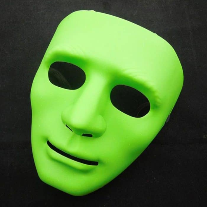 Halloween Festival Bboy Hip-Hop Street Step Maskerade Maske, Größe: 18–19 cm, zufällige Farblieferung – Bild 3