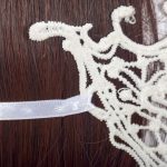 Halloween Maskerade Party Tanz Sexy Lady Halbäugige Gesichts-Spitzenmaske, Semi-eyed – Bild 4