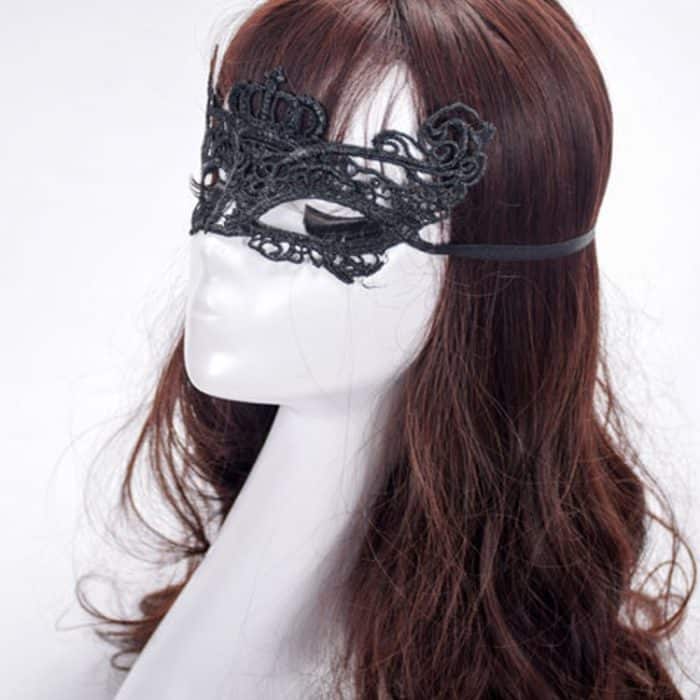 Halloween Maskerade Party Tanz Sexy Lady Lace Crown Maske, Crown – Bild 7