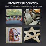 1000 Stück 25 mm runder Nylonkleber, 25mm (Black), 25mm (White) – Bild 4