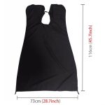 Professionelle Bartschürze, Premium-Salon, Rasur, Fellpflege, Gesichtshaarfänger mit Saugnäpfen, Beard Apron – Bild 2