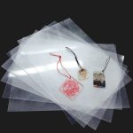 50 PCS Translucent Rough Grinding Wärmeschrumpffolie DIY Wärmeschrumpffolie – Bild 3