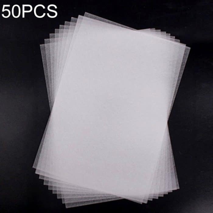 50 PCS Transparenter, nicht schleifender Schrumpffilm DIY-Schrumpffilm – Bild 2
