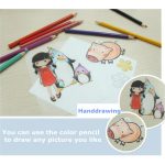 50 PCS Translucent Fine Grinding Wärmeschrumpffolie DIY Wärmeschrumpffolie – Bild 4