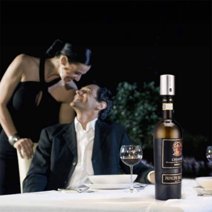 Original Xiaomi Youpin Circle Joy Edelstahl Vakuum Speicher Weinstopper – Bild 11