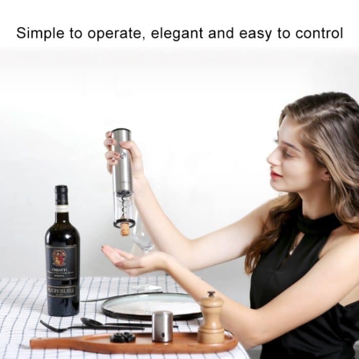 Original Xiaomi Youpin CIRCLE JOY Edelstahl Trockenbatterie Elektrischer Flaschenöffner – Bild 14