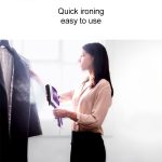 YB-888 900 W 2-in-1-Multifunktions-Haushalts-Kleinhandbügeleisen Reise Tragbare Handdampf-Heißmaschine zum Aufhängen mit Dampfbürste und Messbecher, EU-Stecker, 900W EU Plug Black, 900W EU Plug Blue, 900W EU Plug Purple – Bild 5