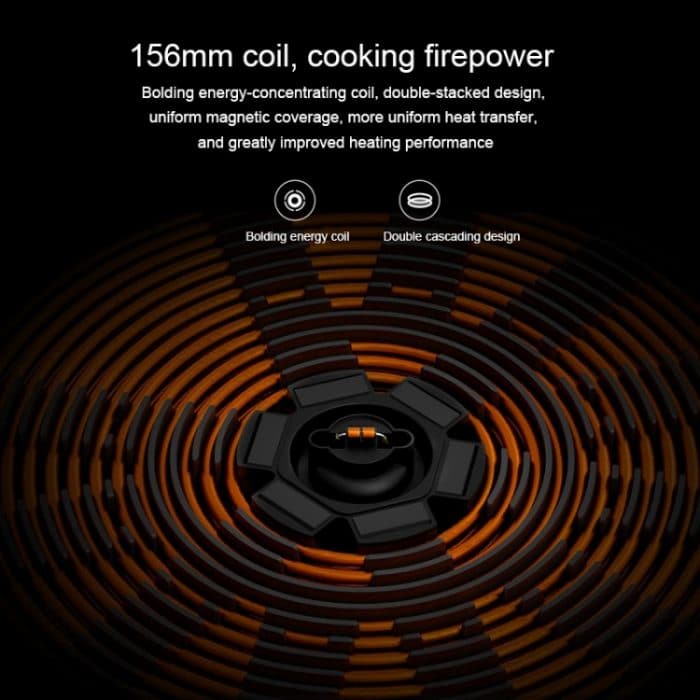 Original Xiaomi Mijia 2100W 9 Grades Youth Edition Smart Induktionsherd, Youth Edition Induction Cooker 2100W – Bild 6