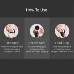 Original Xiaomi Youpin Kreis Freude CJ-JS02 Mini tragbare Champagner Sekt Flaschenverschluss Plugger – Bild 9