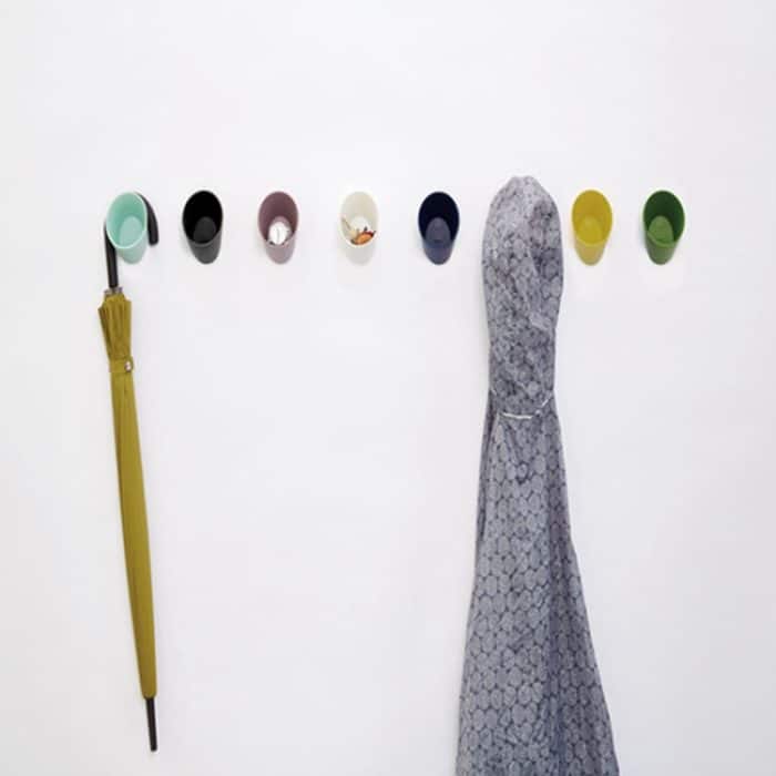 Tragbare Aufbewahrungsbox für kleine Dinge zum Aufkleben an der Wand, zufällige Farbauswahl – Bild 6