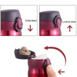 450 ml kreative tragbare Vakuumflasche aus Edelstahl, 450ml (Black), 450ml (Gold), 450ml (Blue), 450ml (Red), 450ml (White), 450ml (Wine Red) – Bild 5