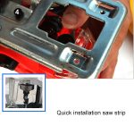 220V Stichsäge Elektrosäge Holzbearbeitung Elektrowerkzeuge Multifunktionskettensäge Handsägen Holzschneidemaschine mit Laser & 10 Sägeblatt – Bild 4